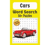 Cars Word Search Puzzle Book: Word Search with Easy to Read Print about Cars, Sports Cars, Car racing and more | 6x9minches, 110 pages | 50+ puzzles ... Gift for Vacations, Holidays, and Free Times