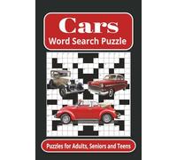 Cars Word Search Puzzle Book: Word Searches With Easy To Read Print about Cars, Car Racing, Auto Parts, Car Brands and more | 6x9 inches | 50+ puzzles... Gift for Vacations, Holidays and Free Times
