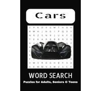 Cars Word Search Puzzle Book: Word Searches with Easy to read print about Cars, Cars Racing, Cars Brand and more | 6x9 inches, 110 pages | 50+ Puzzles...Gift for vacations, Holidays and Free Time