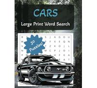 Cars Word Search Puzzle Book: Word searches with large print about cars and more | 8.5x11 inches | 60 pages | 30 puzzles... Gift for vacations, holidays, and down time.