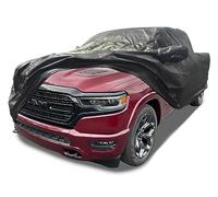 CarsCover Personalizzato Adatto per 2019-2023 Dodge Ram 1500 Crew Cab Quad Cab 1,7 m Letto Box Corto Xtrashield Nero Camion Car Cover