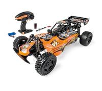 Carson 1:10 Cage Fighter 2.4GHz 100% RTR arancione - Auto RC, veicolo radiocomandato, auto telecomandata, set completo al 100%, giocattolo per bambini, 20 km/h