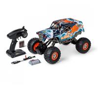 Carson 1:10 Sea Crusher 100% RTR arancione cingolato a terra e acqua 500404284