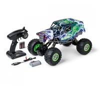 Carson 1:10 Sea Crusher 100% RTR verde cingolato via terra e acqua 500404283