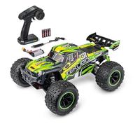 Carson 1:10 XS Tekuro 100% RTR grigio/verde - auto radiocomandata, RC buggy, incluse batterie e radiocomando, buggy off-road, 40 km/h, RC per esterni, trazione integrale 4WD.