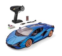 Carson 1:14 Lamborghini Sián 2.4GHz 100% RTR - auto radiocomandata, illuminazione LED, RC, veicolo RC, auto RC in scala 1:14, giocattolo radiocomandato