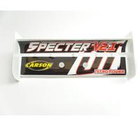Carson 1:8 4WD Specter V21 500205747 Rear Spoiler White Laminated CS1®