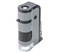 Carson 100x-250x MicroFlip Microscopio Portatile con Clip Digiscoping per Smartp