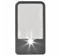 Carson 2.5x / 4.5x/ 6x Lente d'Ingrandimento Tascabile con Luce LED e Batterie PM-33