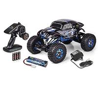 Carson 500404169 500404169-1:10 X-Crawlee XL Beetle 2.4G 100% RTR, auto telecomandata, RC, con batterie e telecomando, Crawler, Offroad, robusto veicolo, nero