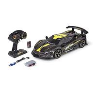Carson 500404249 1:10 Night Racer 2.0 2.4GHz 100% RTR Gialla - Auto Telecomandata, Cerchi con Illuminazione a Luci LED, Batterie e Telecomando inclusi, Tempo di Guida circa 40 minuti