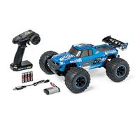 Carson 500404252 Stadium Fighter XS 1:10 100% RTR blu - Auto telecomandata, Buggy RC, incluse batterie e telecomando, Buggy fuoristrada
