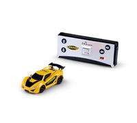 Carson 500404275 1:60 Nano Racer Striker 2.4GHz giallo - Auto telecomandata, veicolo RC, auto RC, tempo di guida 20 min, auto RC per bambini