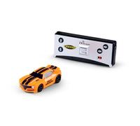 Carson 500404276 1:60 Nano Racer Striker 2.4GHz arancione - Auto telecomandata, veicolo RC, auto RC, tempo di guida 20 min, auto RC per bambini
