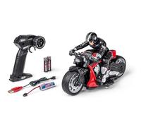 Carson 500404281 RC Devil Bike 100% RTR rosso - moto telecomandata, 50 minuti di guida, moto RC, regalo per bambini