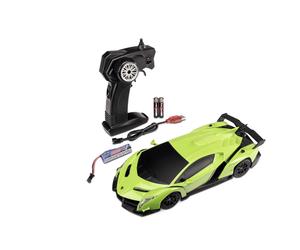 Carson 500404308 Lamborghini Veneno 1:24 2.4G 100% RTR Verde - Auto Telecomandat