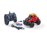 Carson 500404318 1:32 VW Beetle Rally 2.4GHz RTR rosso - auto telecomandata, veicolo, tempo di guida 60 min, auto RC per bambini, giocattolo per bambini