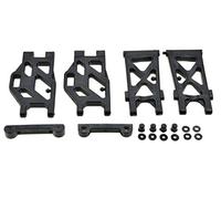 Carson 500405351 - Accessori Modellistica: X10EB Braccio Trasversale Set con Titolare, Anteriore/Posteriore