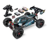 Carson 500409081 1:8 Virus 4.2 XL 100% RTR nero/turchese - auto RC, auto telecomandata, velocità fino a 80 km/h, modello 100% RTR, telecomando incluso