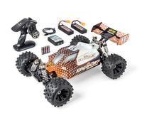 Carson 500409094 1:8 King of Dirt 2.0 100% RTR arancione - buggy RC, auto telecomandata, fuoristrada, alta qualità, veicolo RC, auto RC 75 km/h, modellismo RC