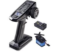 Carson 500500111 FS 3K Reflex Wheel Pro 4 2.4GHz + 5Kg Servo - modellismo telecomandato, accessori, ricevitore, radio RC, telecomando 2 4 GHz, funzione trim