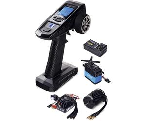 Carson 500500121 FS 4K Reflex Wheel Pro 4 LCD incl. set brushless + servo 6kg - Accessori RC, accessori per modellismo, set di messa a punto, telecomando RC