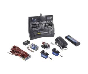 Carson 500501015 Reflex 500501015 - Set di chiavette a 6 canali, 2,4 GHz, con Ricevitore, Accessori, Istruzioni, Colore: Nero