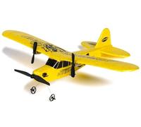 Carson 500505029 Stinger 340 2.4G - Modellino di aereo 100% telecomandato, robusto RTF (Ready to Fly - pronto a volare) per principianti, inclusi batterie e telecomando, colore: giallo