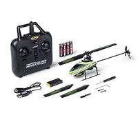 Carson 500507171 Tyrann Single Blade 320 2.4GHz 100% RTF verde - Elicottero telecomandato, robusto RTF (pronto al volo), elicottero RC, con funzione di decollo e atterraggio