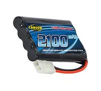 Carson 500608184 - Batteria di ricambio per veicoli RC, 9,6 V, 2100 mAh