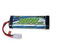 Carson 500608221 7,2V/1800mAh NiMH Race batteria TAM - ricaricabile, con connettore Tamiya, pacco batterie per auto RC, batteria di ricambio veicolo telecomandato, alta qualità, modellismo
