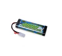 Carson 500608228 7,2V / 4800mAh NiMH Batteria da corsa TAM - Ricaricabile, con spina Tamiya, batteria per auto RC, batteria per veicoli telecomandati, alta qualità, modellismo