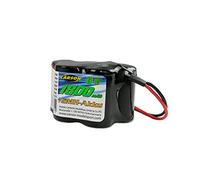 Carson 500608230 Batteria ricevitore NiMH 6V / 1800mAh Hump Bec - Ricaricabile, con spina Tamiya, batteria per auto RC, alta qualità, modellismo