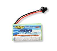 Carson 500608248 4.8V/400mAh NiMH Batteria JST - Batteria RC, Batteria di ricambio, Batteria per auto telecomandate, Auto RC, Batteria per modelli RC, Batteria RC
