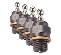 Carson 500905010 - Candela Rossi R6 (Confezione da 4)