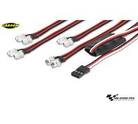 Carson 500906240 - LED Set Luci 4+4 Circa Radio - Nuovo