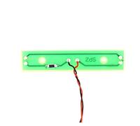 Carson 1:14 7,2 - 14 V, Illuminazione Targa, radiocomandato, Accessori per Camion Tamiya, Pezzi di Ricambio, Tuning, modellismo, Made in Germany, 500907381