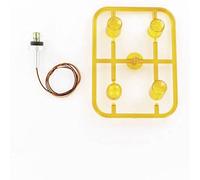 Carson 500907579 - Lampada Circolare con 14 SMD, con abbassamento (1), RC, Accessori per Camion Tamiya, Parti di Ricambio, modellismo, Made in Germany