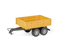 Carson 500907661 1:16 Rimorchio per trattore RC giallo - Veicolo telecomandato, Trattore RC, Accessori per trattori telecomandati, Rimorchio per trattore