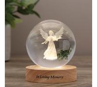 Carson Angelo cristallo Keepsake Figurina, 10,2 cm H, trasparente