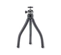 Carson BoaPod Treppiede da viaggio flessibile con adattatore universale per smartphone e pulsante di scatto remoto wireless Bluetooth (TR-050)