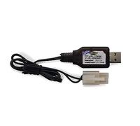 Carson 5006060891 - Caricatore USB, 7,2 V, 250 mAh, NiMH Tamiya, cavo di ricarica, cavo di ricarica RC, cavo di ricarica per batterie agli ioni di litio