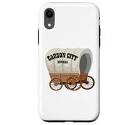 Carson City California - Carro coperto per uomo e donna. Custodia per iPhone XR