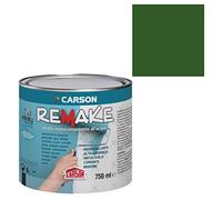 CARSON Colorificio Remake Smalto Monocomponente All'Acqua Per Pavimenti E Rivestimenti Piastrelle Gres Additivo Incluso 750 Ml (Ral 6002 Verde foglia)