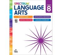 Carson Dellosa Education Chris Schwa Spectrum Language Arts Workboo (Tascabile)
