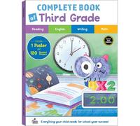Carson Dellosa Education Complete Book of Third Grade (Tascabile)
