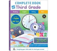 Carson Dellosa Education Complete Book of Third Grade (Tascabile)
