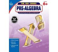 Carson Dellosa Education Pre-Algebra, Grades 6 - 8 (Tascabile) 100+ Series(tm)