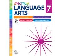 Spectrum Carson Dellosa Educat Spectrum Language Arts Workbook, Grad (Tascabile)