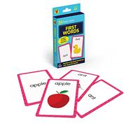 Carson Dellosa First Words Flash Cards for Toddlers 2-4 Years, High Frequency Vocabulary Words and Picture for Preschool and Kindergarten, Sight Word Game for Toddlers Ages 4+ (54 Cards)